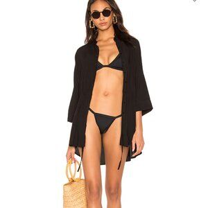 L*SPACE Pacifica Shirt Dress Coverup